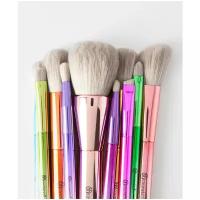 Набор кистей для макияжа BH COSMETICS TAKE ME BACK TO BRAZIL 10 piese brush set