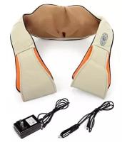 Массажер для тела, шеи, спины и плеч URM Виброворотник Hailicare Neck massager/4 массажных ролика