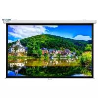 LUMIEN Master Picture CSR LMP-100112CSR Настенный экран 197x231 см(раб. область 139х221 см) (103") Matte White, механизм плавного возврата, возможность потолочн./настенного крепления (белый корпус)