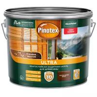 PINOTEX ULTRA орех (9л) деревозащитное средство