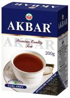 Чай черный Akbar Earl Grey листовой, 200 г