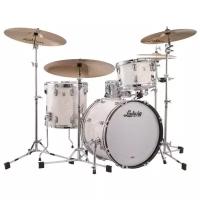 L84023AX0P Classic Maple Downbeat Набор барабанов, белый (3 коробки), Ludwig