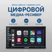 Цифровой медиа-ресивер с Apple CarPlay и Android Auto ALPINE INE-W611D