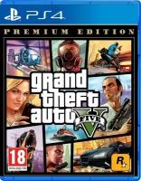 Игра Grand Theft Auto V Premium Edition (GTA 5) (PlayStation 4, Русские субтитры)