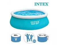 Бассейн Intex Easy Set 28101/54402, 183х51 см, 183х51 см