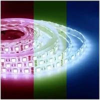 Светодиодная лента Apeyron 00-12 12В, 14,4Вт/м, smd5050, 60д/м, IP65, 5м, RGB