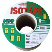 Уплотнитель для окон и дверей ISOTAPE, профиль-E, черный, 150 м