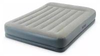 Кровать-матрас Intex "twin Dura-beam Series Elevated Airbed With Bip", 191х99х46см, эл. насос 220v