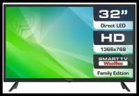 Телевизор Prestigio 32" PTV32SS04ZCISBK (SmartTV)