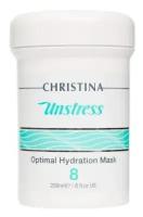 Christina Unstress Optimal Hydration Mask Увлажняющая маска с календулой, 250 мл