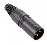 Adam Hall Connectors 7850 - XLR Plug male black