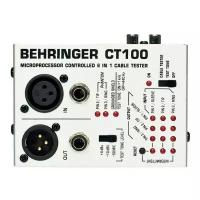 Behringer CT100 микропроцессорный универсальный тестер для диагностики и отстройки звукового оборудования