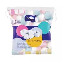 Ватные шарики Bella Cotton косметические разноцветные