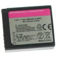 Аккумулятор iBatt iB-U1-F429 600mAh для Panasonic Lumix DMC-GM1, Lumix DMC-GM5