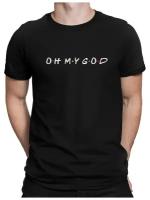 Футболка DS Apparel, размер 2XL, черный