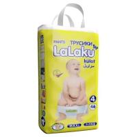 Трусики-подгузники LaLaKu 4 разм. (7-14 кг) 46 шт