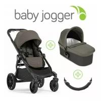 Baby Jogger City Select Lux 2 в 1 Taupe+бампер