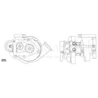 LUZAR LAT0329 Турбокомпрессор ГАЗель-Бизнес/ГАЗель Next Cummins ISF2.8 E-4 (тип HE200WG) Luzar 1шт