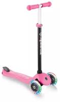 Самокат с сиденьем Globber Go Up Sporty Plus Lights - 2021 Pink