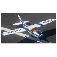 Радиоуправляемый самолет Top RC Cessna 182 синяя 1410мм 2.4G 6-ch LiPo RTF