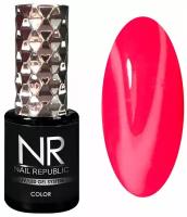 Nail Republic гель-лак для ногтей Color, 10 мл, 10 г, 213 красно-оранжевый крайола