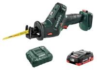 Metabo Пила сабельная аккумуляторная SSE18LTXCompact +1х3.5Ач LiHD+ЗУ ASC55 Metabo T03340