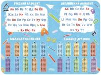 Настольное покрытие для лепки. Начальная школа. 43х32 см. геодом