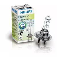 Лампа Philips LongLife EcoVision H7, 12V 55W PX26d (1 шт.) PHILIPS-12972LLECOC1