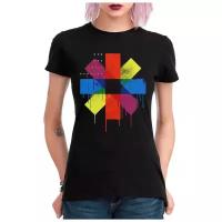 Футболка DreamShirts Red Hot Chili Peppers Женская черная