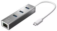 Адаптер j5create JCH474 USB Type-C with Gigabit Ethernet and 3x Hub Multi