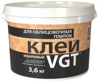 Клей акриловый для облицовочных плиток VGT (3,6кг)