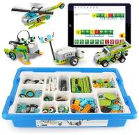 Развивающий конструктор Базовый набор wedo 2.0 + SCRATCH с инструкциями по сборке Робототехника совместим с лего