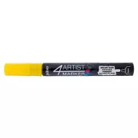 Маркер маслянный Pebeo 4Artist Marker, художественный, 4 мм, 6 шт, перо круглое, желтый