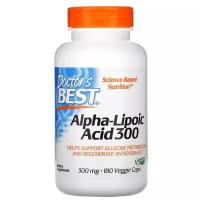 Капсулы Doctor's Best Alpha-Lipoic acid, 100 г, 300 мг, 180 шт