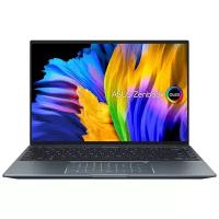 14" Ноутбук ASUS Zenbook 14X OLED UX5401EA-KN155 3840x2400, Intel Core i7 1165G7 2.8 ГГц, RAM 16 ГБ, SSD 512 ГБ, Intel Iris Xe Graphics, DOS, 90NB0UQ1-M000R0, Pine Grey