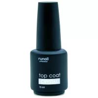 Глянцевый топ для гель-лака Top Coat Crystal ruNail (6366) 15 мл