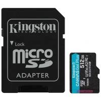 Карта памяти Kingston 512Gb MicroSD Kingston + SD адаптер (SDCG3/512GB)