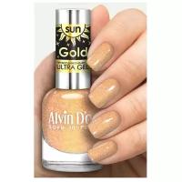 ADN-64 Лак д/ногтей SUN GOLD "Alvin D`or" солнечный персик тон 13