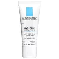 La Roche-Posay крем для лица Hydreane Extra Riche увлажняющий для чувствительной кожи, склонной к сухости, 40 мл