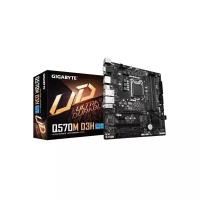 Gigabyte Q570M D3H, Socket 1200, IntelQ570, 4xDDR4-3200,D-SUB+HDMI+DP+DP, 2xPCI-Ex16, 1xPC