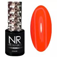 Nail Republic гель-лак для ногтей Color, 10 мл, 10 г, 224 сигнальный оранжевый