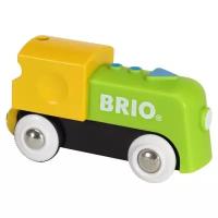 BRIO Мой первый паровозик на бат.,движ.вперед,15х5х11см,кор