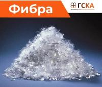 Добавка в раствор Фибра для бетона полипропиленовая 18мм(уп. 1кг)