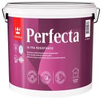 Краска износостойкая глубокоматовая Tikkurila Perfecta / Тиккурила Перфекта белая 9 л