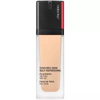 Shiseido Тональное средство Synchro Skin Устойчивое для свежего совершенного тона, SPF 30, 30 мл, оттенок: 140 porcelain