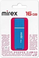 Флешка USB 3.0 Flash Drive MIREX LINE BLUE 16GB
