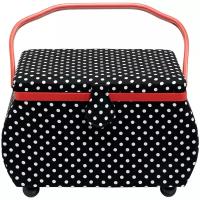 Шкатулка Prym для рукоделия Polka Dots 32х20.5х20 см