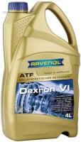 Масло трансмиссионное ravenol atf dexron vi синтетическое 4 л 4014835732292