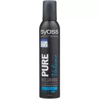 Syoss мусс Pure Volume экстрасильной фиксации