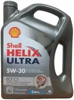Моторное масло Shell Helix Ultra ECT С3 5w30 4л